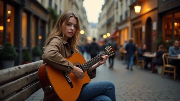 Comment trouver le bon cours de guitare à Paris