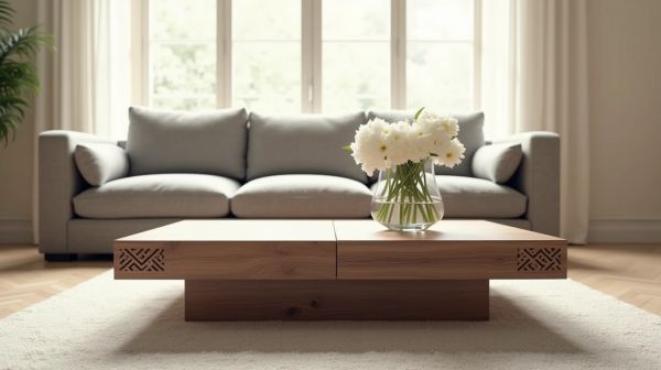 Découvrez notre sélection de tables basses carrées tendance